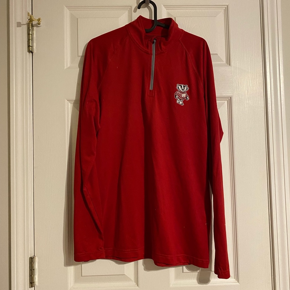 Under Armour wisconsin badger 1/4 zip